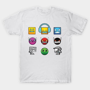 Funny Geometry Dash T-Shirt